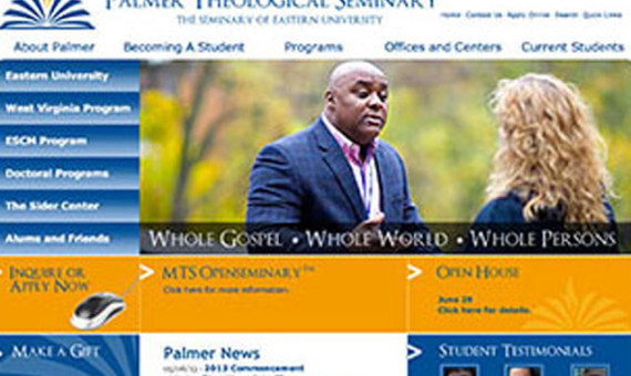Palmer Theological Seminary Website